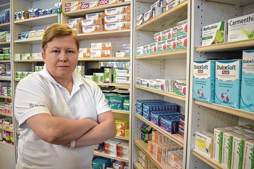 Auch die Bischofswerdaer Stadt-Apotheke von Kathrin Thiele bleibt am 14. Juni geschlossen.