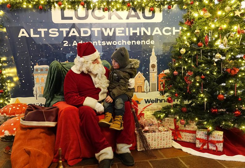 Luckauer Altstadtweihnacht am 8. und 9. Dezember 2023.