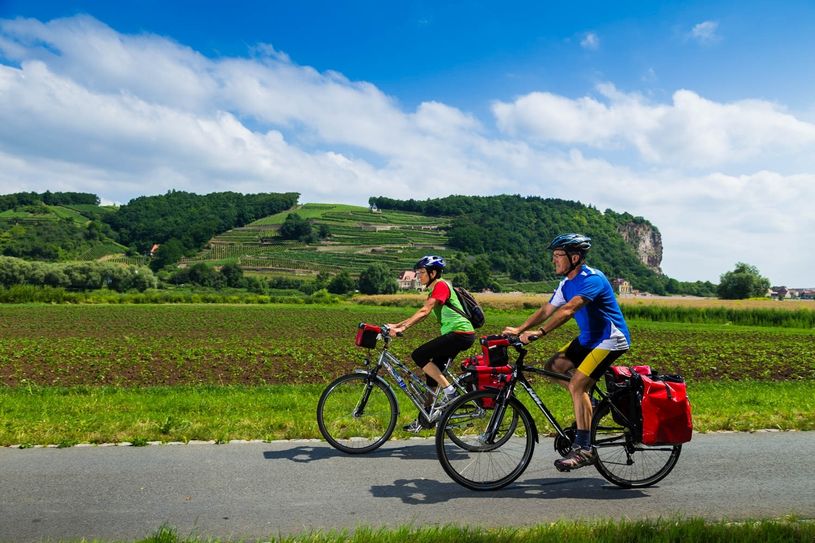 Unterwegs im Elbtal. Foto: Dittrich