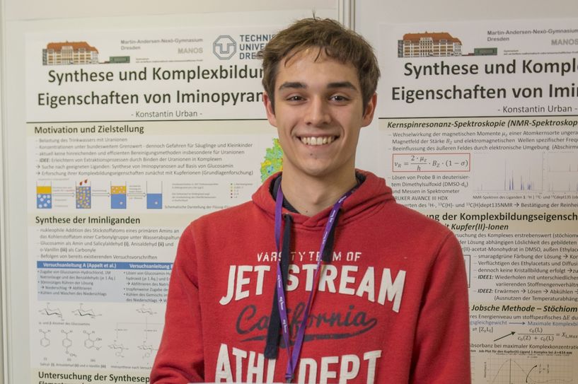 Konstantin Urban vom Martin-Anderson-Nexö-Gymnasium