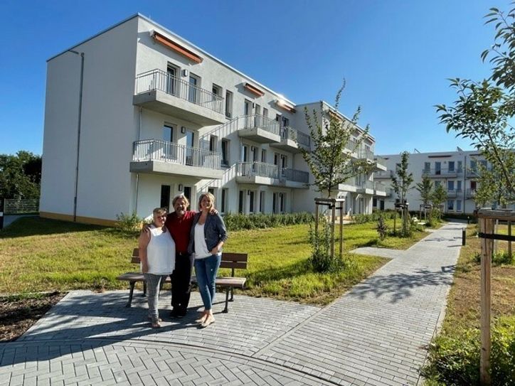 Ab 1. September werden die ersten Bewohner der Seniorenwohnanlage einziehen. Foto: Untern.gruppe
