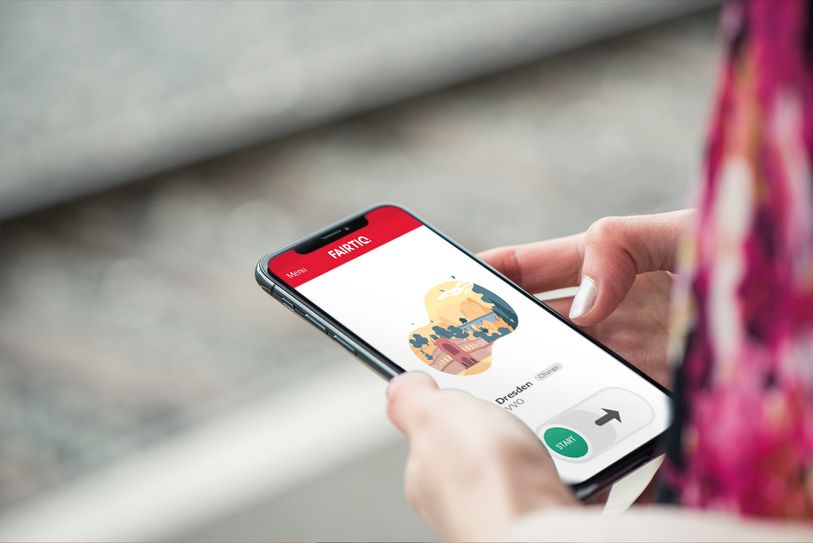 Die App FAIRTIQ / Foto: PR
