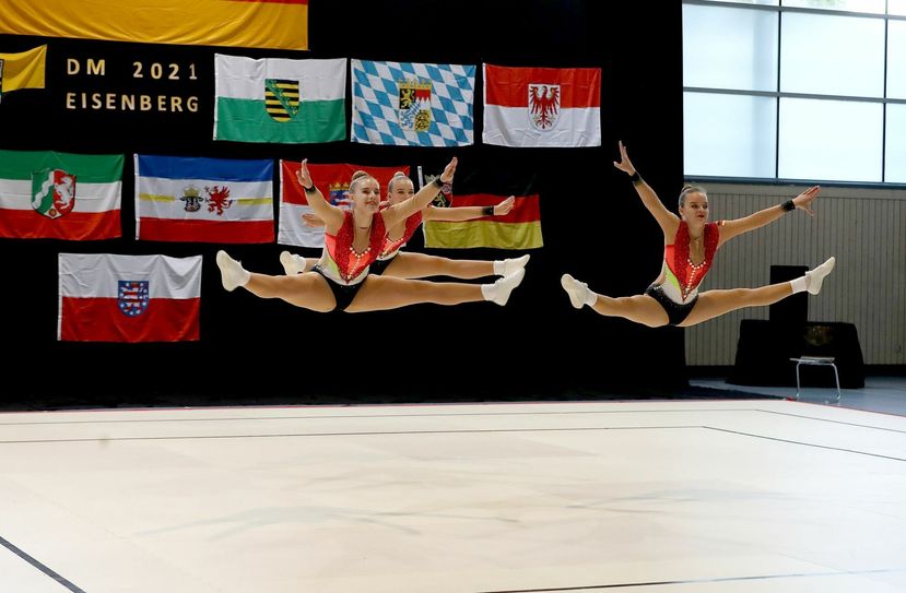 Das Trio konnte sich über die Silbermedaille freuen.