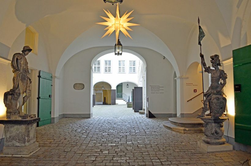 Blick in den Hof. Foto: Görlitzer Sammlungen