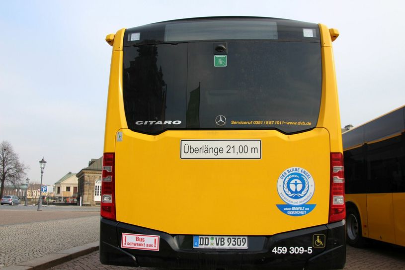 Achtung, die Extralangen schwenken aus