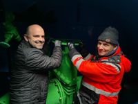 Am 24. November wurde nach sechsjähriger Bauzeit die Abwasserhauptdruckleitung der Stadtentwässerung Lübben feierlich eingeweiht.