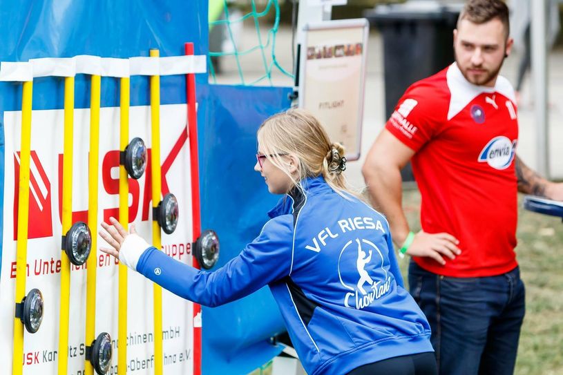 Mitmachparcours zum Tag der Sachsen 2016. Foto: Landessportbund Sachsen