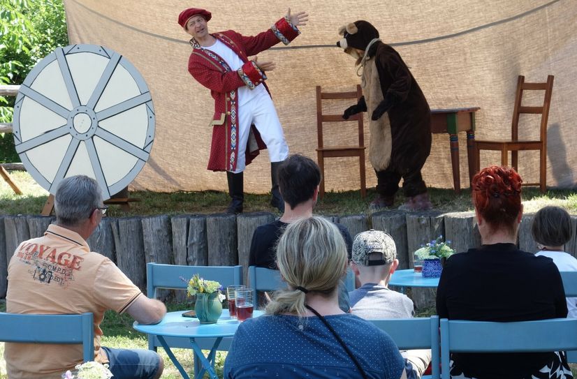 Theater Machandel beim Slawischen Märchenfestival 2022.