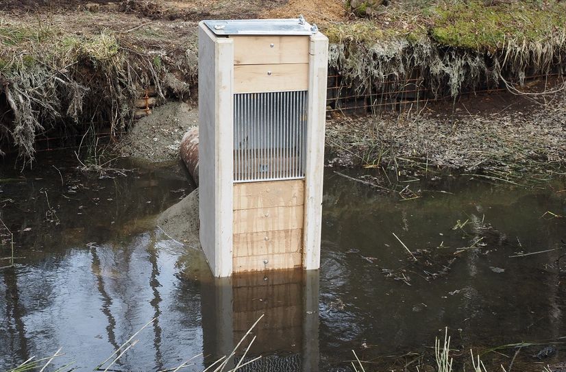 Der Wasserstand des Kochemoors ist durch eine neue Vorrichtung langfristig gesichert.