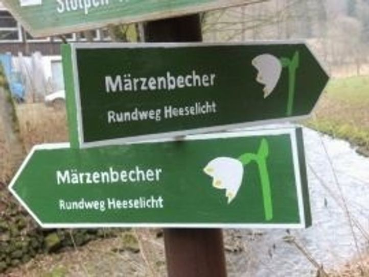 Der Ausschilderung des Weges zurzeit besser nicht folgen. Foto: PR