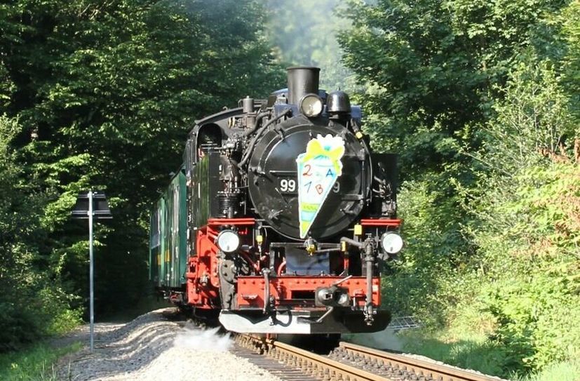 Der Zuckertüten-Express ist wieder unterwegs.