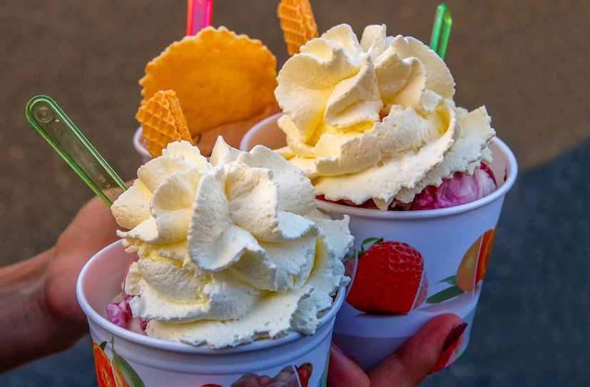 Wer Eis mag, ist hier genau richtig!