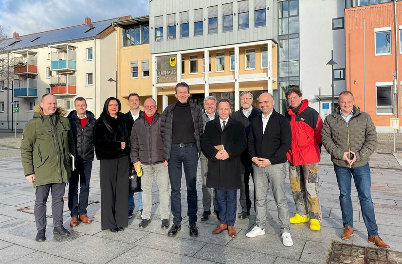 Städtepartner zu Gast.