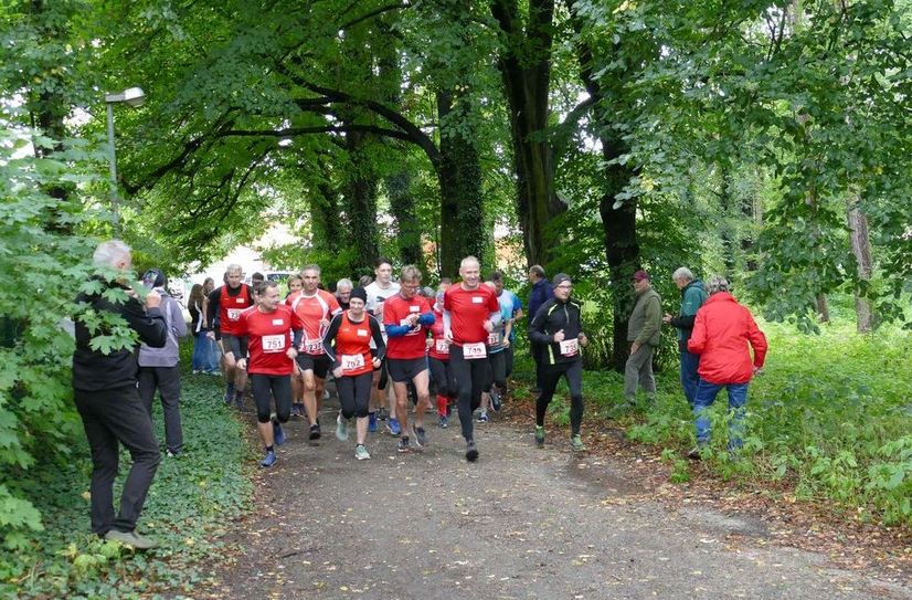 Die Runde führte rund um den Weinberg.