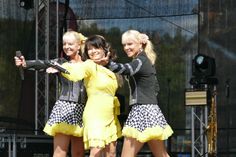 Die Band "Blonddd 3" sorgte auf der Bühne für Stimmung.