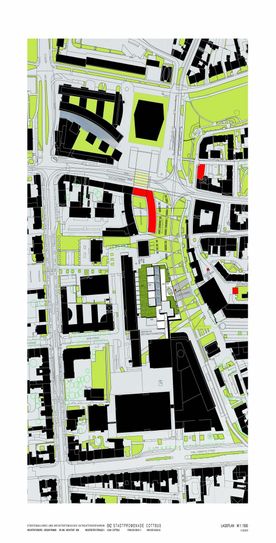 Entwurf Dr. Franke, Lageplan 2. Grafik: PR