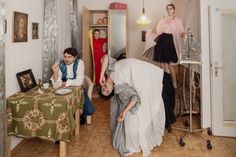Das Ensemble von "Der Sandmann" beim Fotoshooting