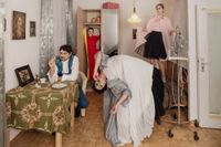 Das Ensemble von "Der Sandmann" beim Fotoshooting