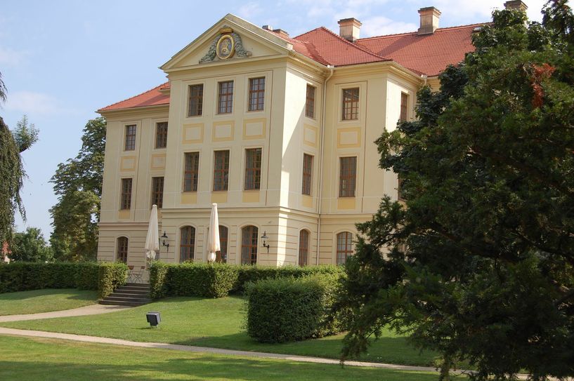 Palais im Barockgarten Zabeltitz. Fotos: Farrar