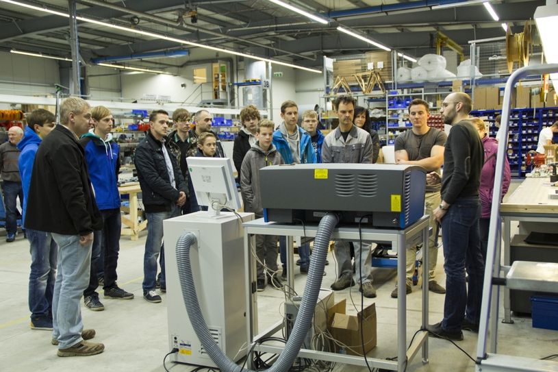 Besucher beim „Tag des Mechatronikers“ 2015. Foto: ULT AG