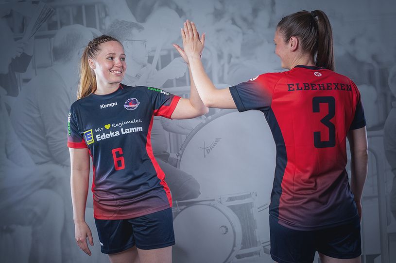 Jasmin Müller und Josephine Hessel von den Elbehexen. Foto: Verein