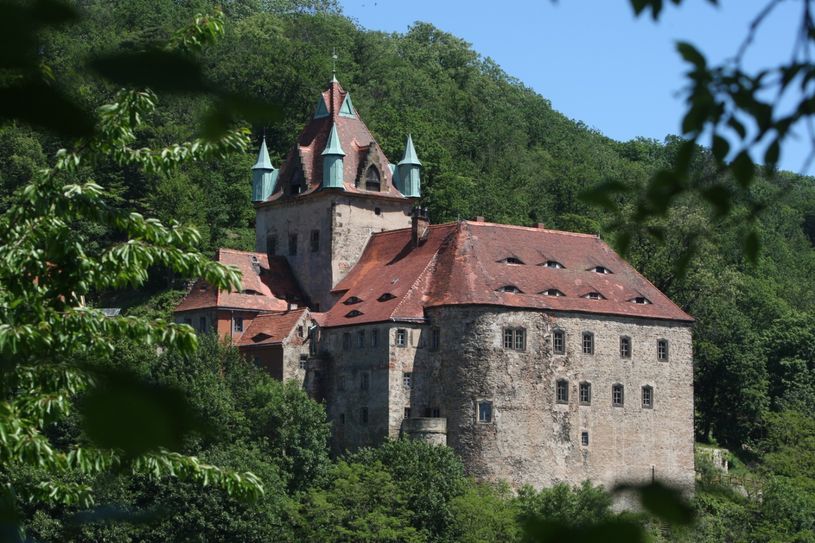 Das Schloss des Feindes: Napoleon verbrachte nachweislich eine Nacht hier. Fotos: M. Förster