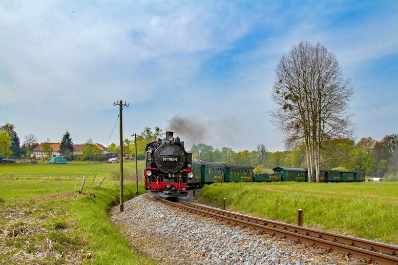 Lößnitzgrundbahn / Foto: Kati Schmidt