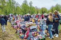 Flohmarkt in Altdöbern.