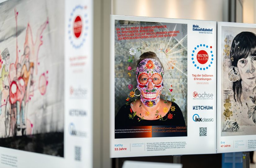 Blick in die Ausstellung.