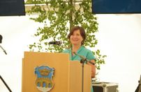 Grußwort der Staatsekretärin Gisela Reetz, Sächsisches Staatsministerium für Energie, Klimaschutz, Umwelt und Landwirtschaft.