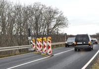 B101 über die Brücke wird sofort gesperrt