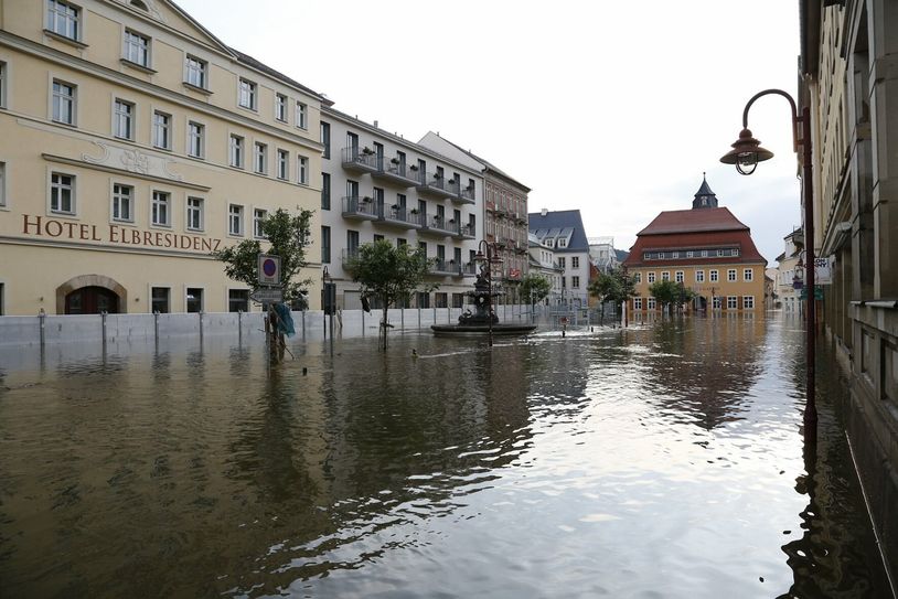 So sah es in Bad Schandau leider öfter aus. Foto: D. Förster / Archiv