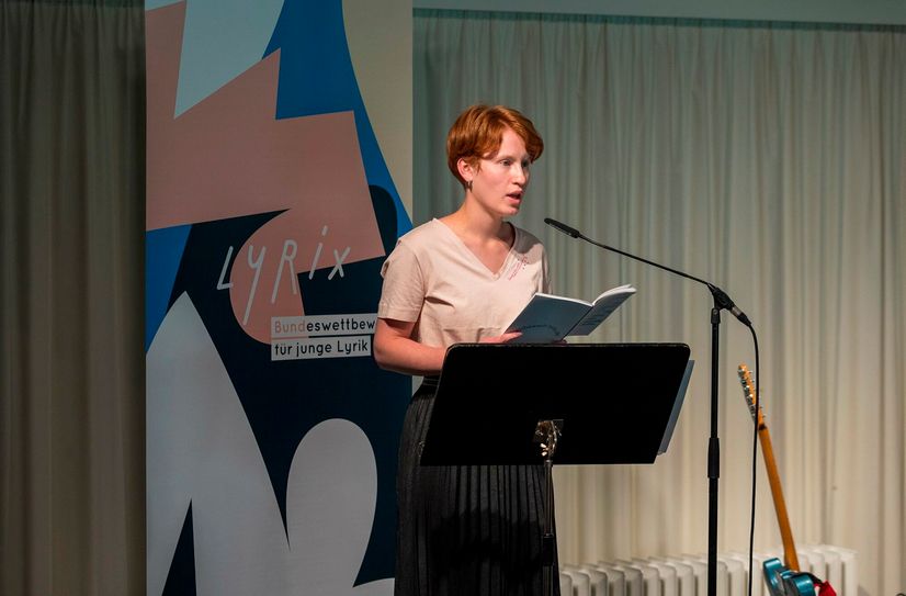 Anastasia Averkova bei der Preisverleihung.