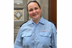 Mit Anja Weigel steht erstmals eine Frau an der Spitze der 1897 gegründeten Görlitzer Berufsfeuerwehr.