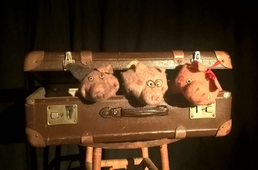 Am 22. Januar, 11 Uhr, führt Uta Davids das Puppenspiel „Die drei kleinen Schweinchen“ auf. Foto: Schlesisches Museum zu Görlitz