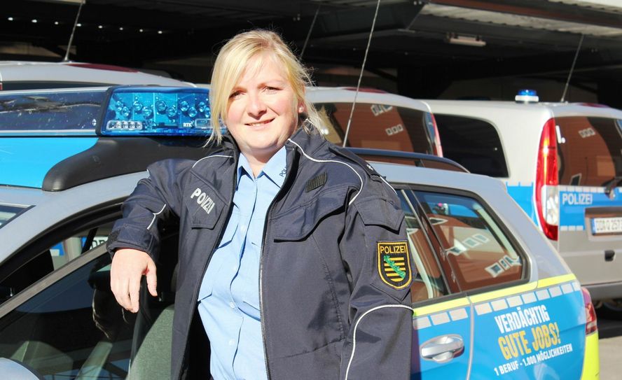 Polizeikommissarin Maren Steudner. Foto: Polizei