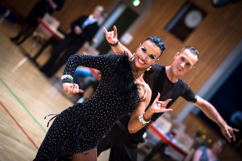 Julia Luckow und Erik Heyden in Aktion