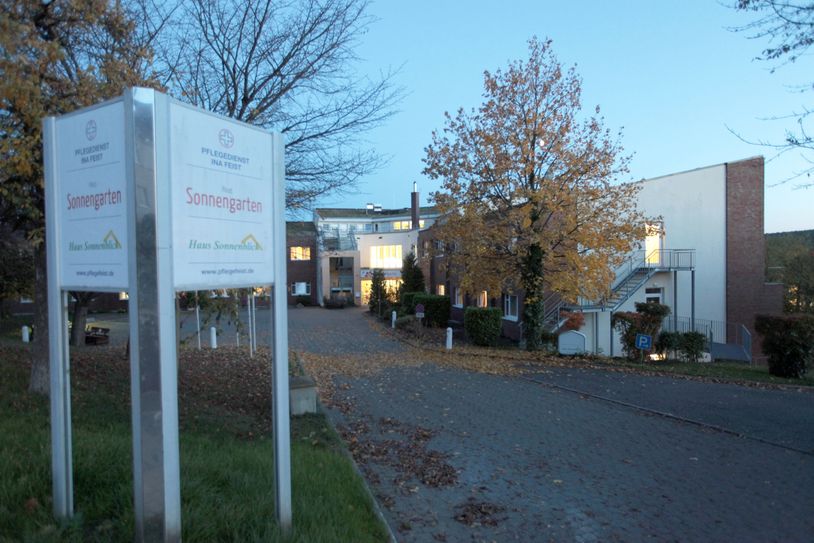 Pflegeheim "Haus Sonnengarten" in Freital.     Foto: D.Förster