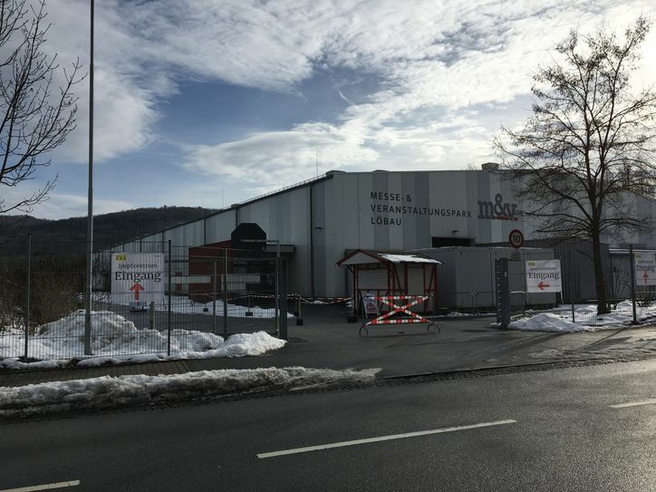 Impfzentrum in Löbau. Foto: Keil