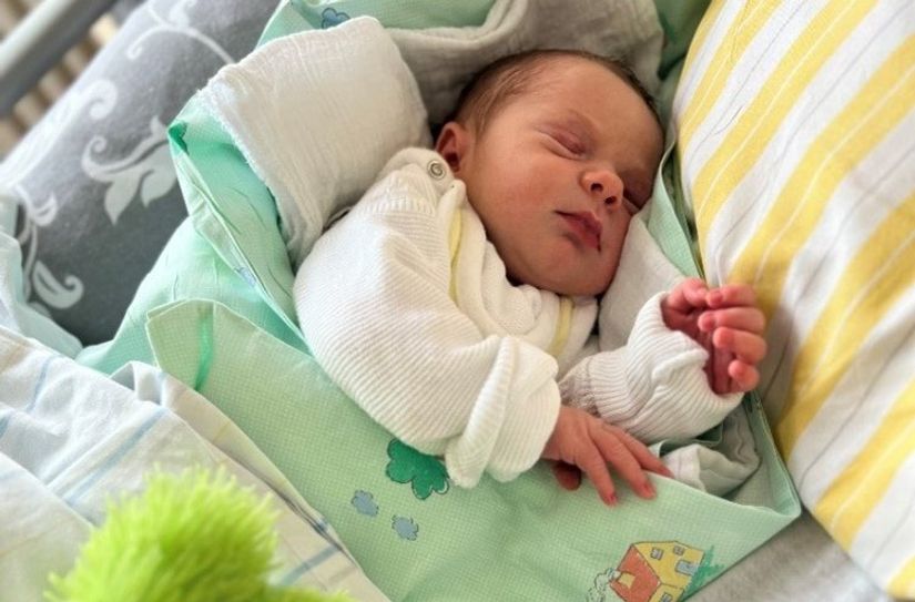 Hilde, das 400. Baby des Jahres im Helios Klinikum Pirna.