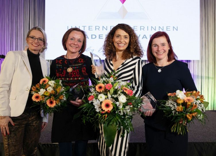 Initiatorin Daniela Kreissig, Berit Heller, Vanessa Bravo Feria, Anja Fritz (v.l.). Foto: Kathleen Pfennig