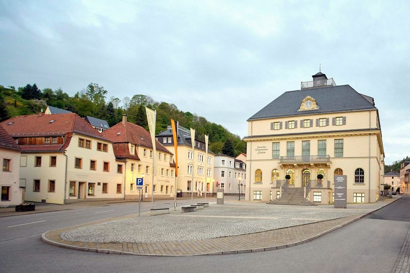 Das Deutsche Uhrenmuseum Glashütte heute. Foto: Gaens