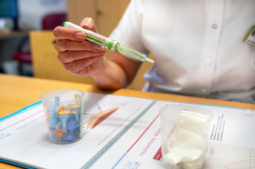 Für Diabetiker lebensnotwendig: Die Insulinspritze.