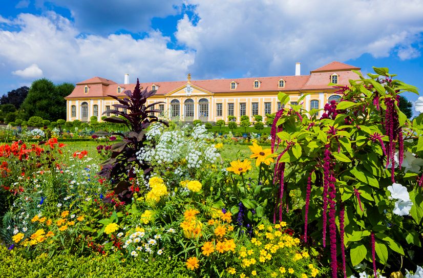 Obere Orangerie im Barockgarten Großsedlitz.