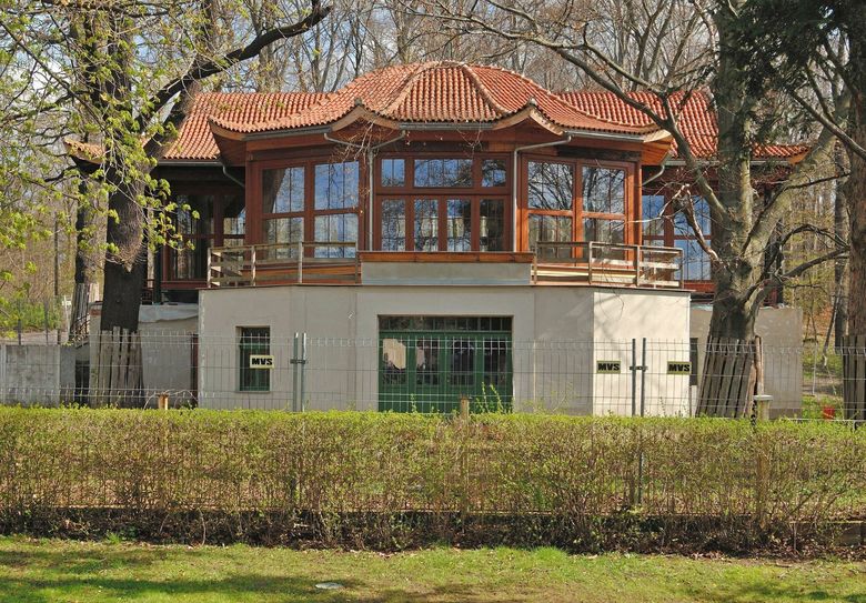 Chinesischer Pavillon an der Bautzner Straße, Foto:M.. Helm,