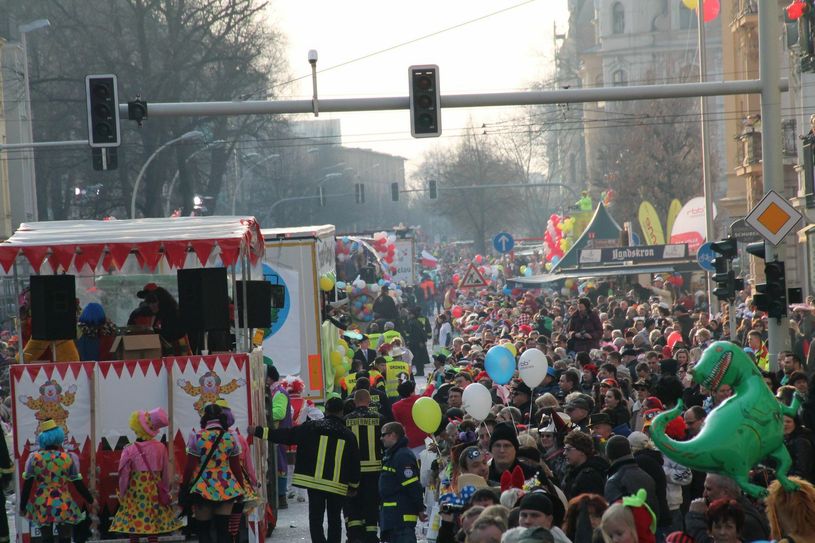 Einen einmaligen Blick gab es - neben reichlich Partystimmung - für die Gewinner inklusive. Foto: jho
