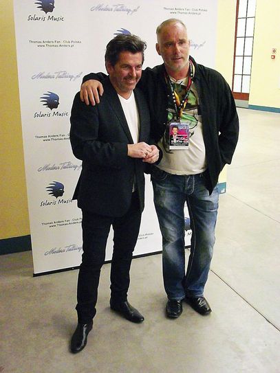 Erst vor Kurzem trafen sich Idol und Fan in Polen. Dabei entstand dieses Foto. Foto: privat