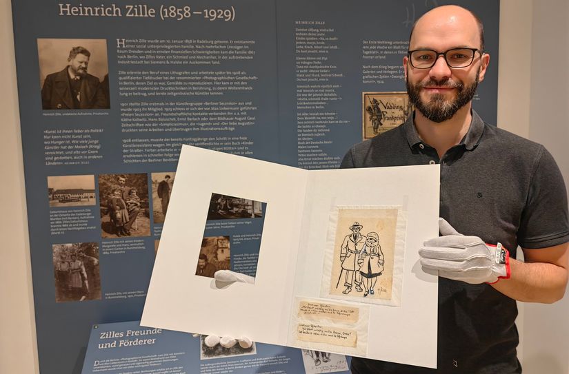 Robert Rösler findet Zille aktueller denn je. Dabei geht es weniger darum, wo er gemalt hat, sondern wie er Menschen sah.