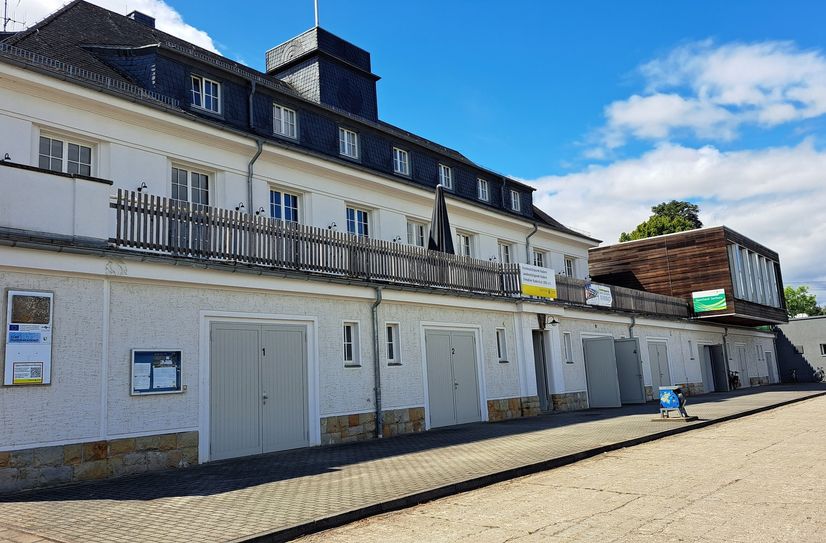 Das Ruderhaus Cotta.