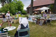 Kunstgartenfest im Heimatmuseum Dissen.